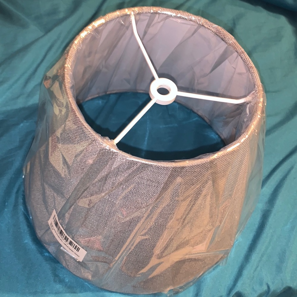 New Small Gray Lampshade